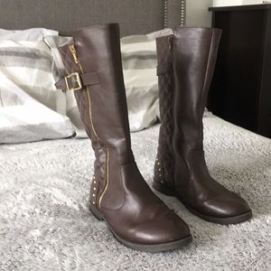 High Brown Boots